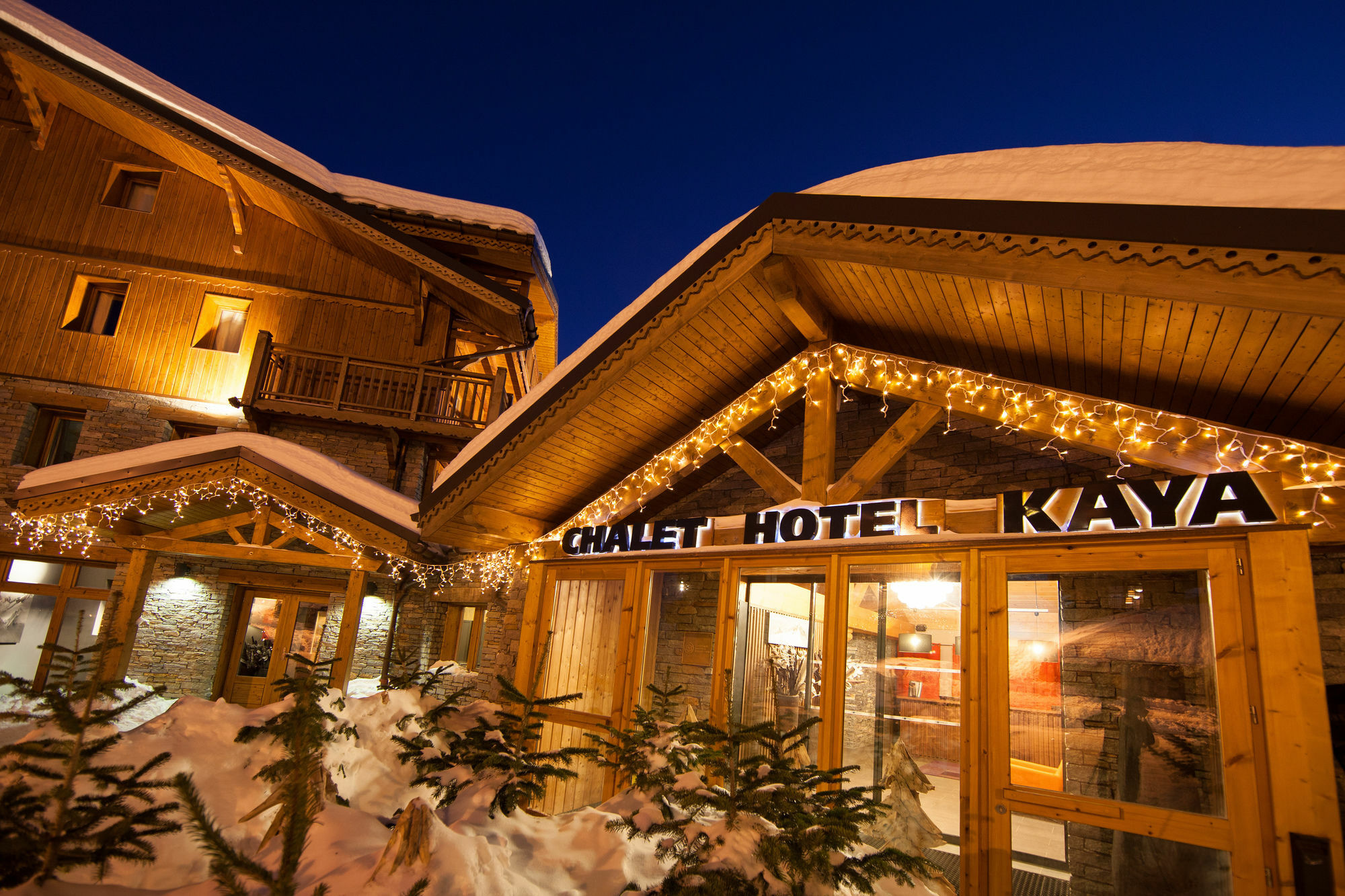 Chalet Hotel Kaya Saint-Martin-de-Belleville Ngoại thất bức ảnh