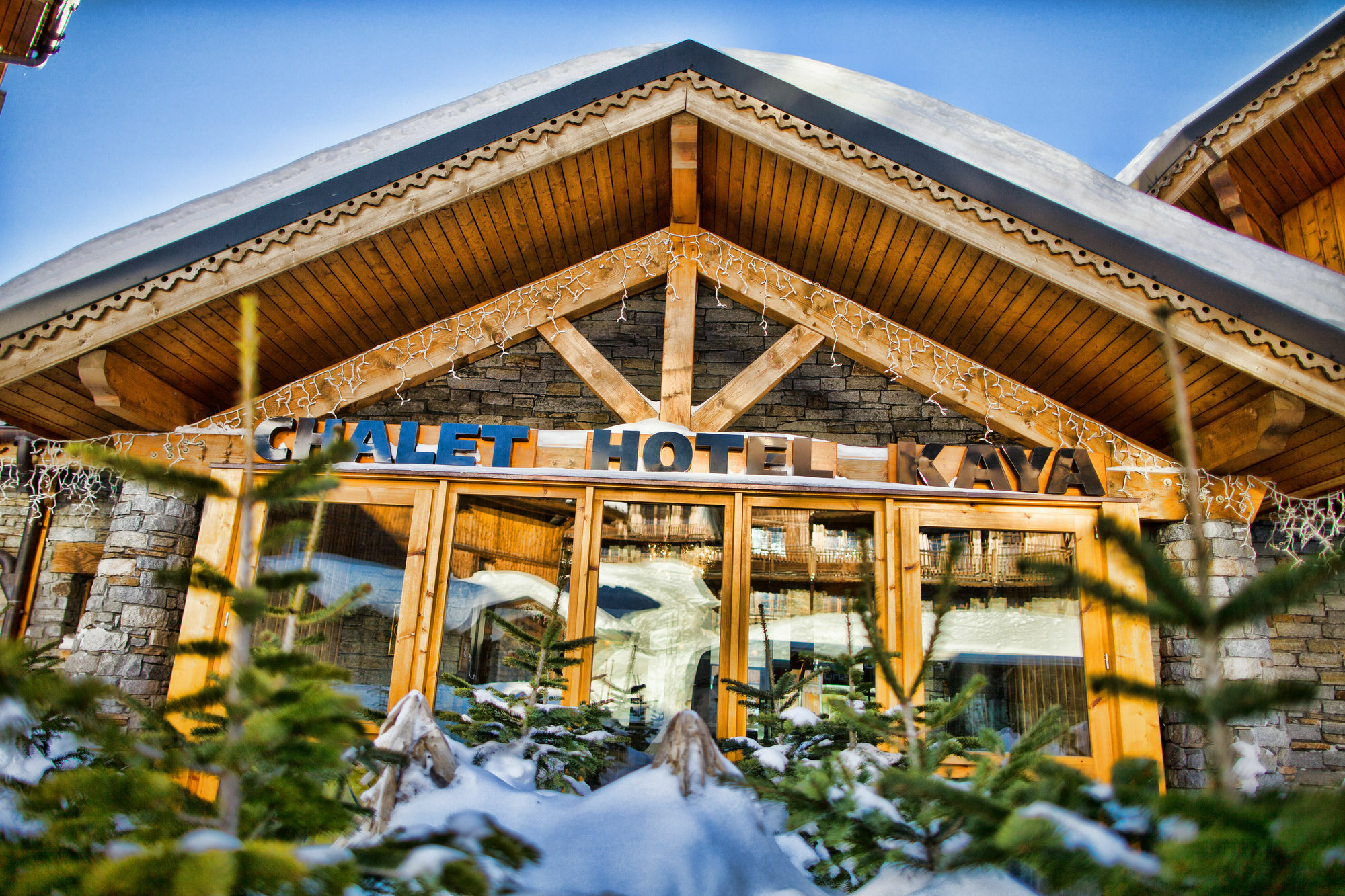 Chalet Hotel Kaya Saint-Martin-de-Belleville Ngoại thất bức ảnh