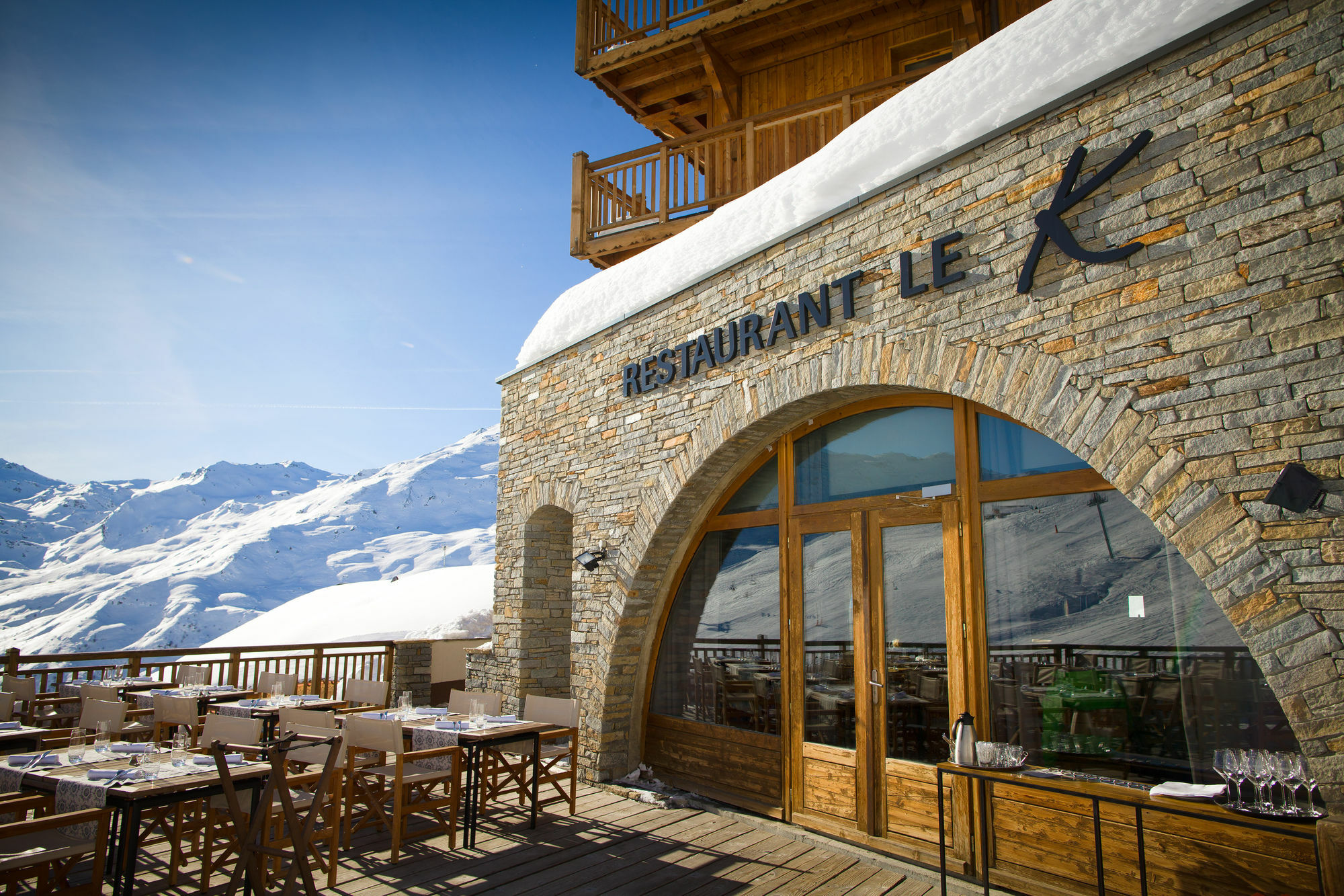 Chalet Hotel Kaya Saint-Martin-de-Belleville Ngoại thất bức ảnh