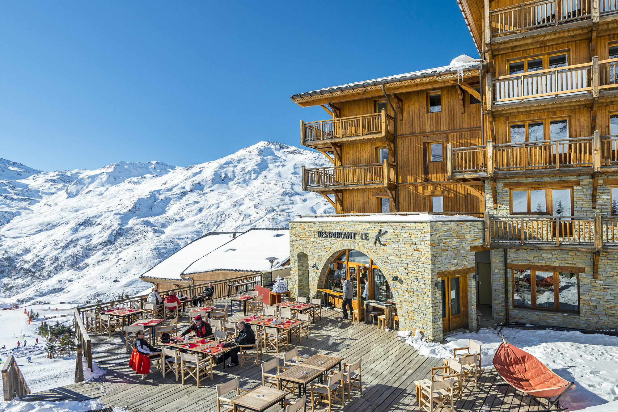 Chalet Hotel Kaya Saint-Martin-de-Belleville Ngoại thất bức ảnh